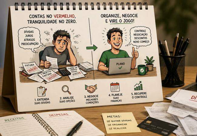 Como evitar a inadimplência: 9 passos para organizar as finanças e saber quando renegociar dívidas